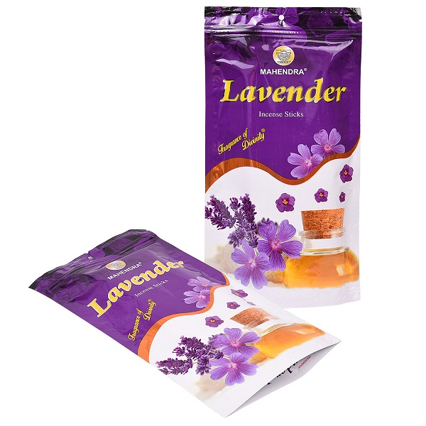 Mahendra Lavender Zipper Pouch